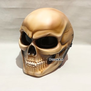 New Skull Motorcycle Helmet Classic Style (Dot Ece Certified)