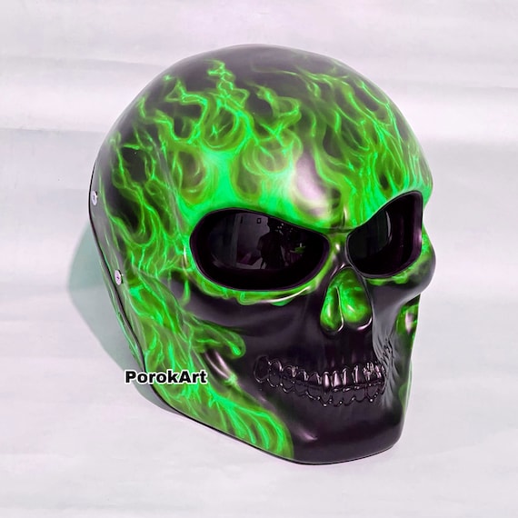 cyberpunk motorcycle helmets Mech Full Helmet Helmet Sci-Fi Gear-I59 Futuristic.Type Using a trash bag Color:PURPLE (default) 5000+ Freego