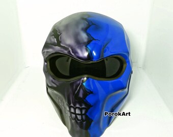 New Arrival! Blue DeathStroke Crack Skull 3D (Dot Ece Certified)