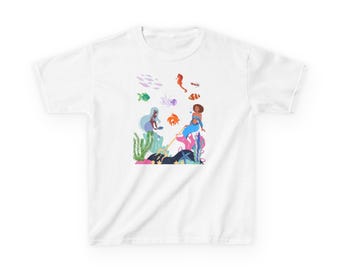 Under the sea Kids Heavy Cotton Tee