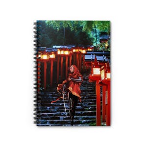 Downward Spiral Notebook - Ruled Line