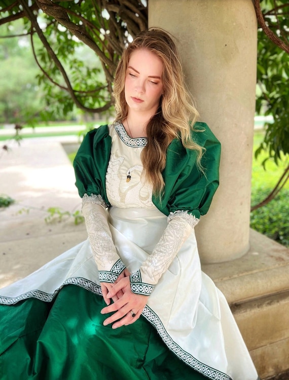 Fantasy Medieval Dress the Swan Princess Costume Odette - Etsy