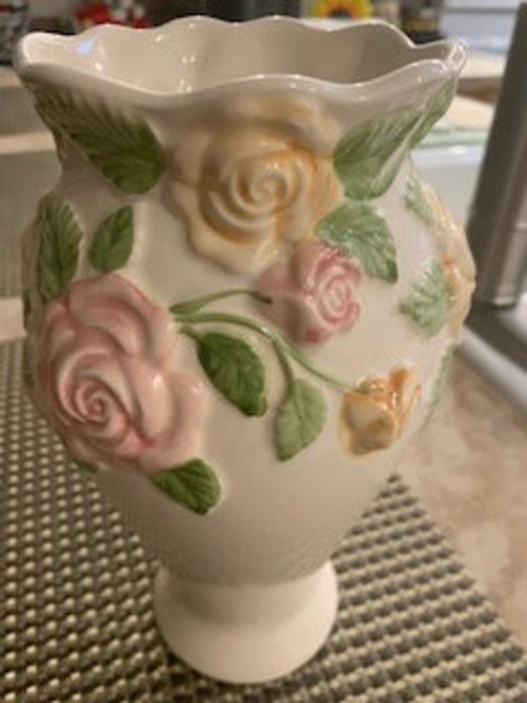 Vintage Vase Made in Portugal Etsy