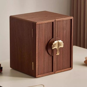Benutzerdefinierte Holz Schmuck Organizer, große Schmuckschatulle Aufbewahrungskoffer, Ohrring Armband Halskette Ringe Schmuck Sammlung, für Lover.for Mutter