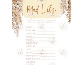 2 Pack Baby Shower Printables - Neutral