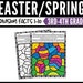 Easter Color by Number Division Worksheets for 3rd Grade and 4th Grade ...