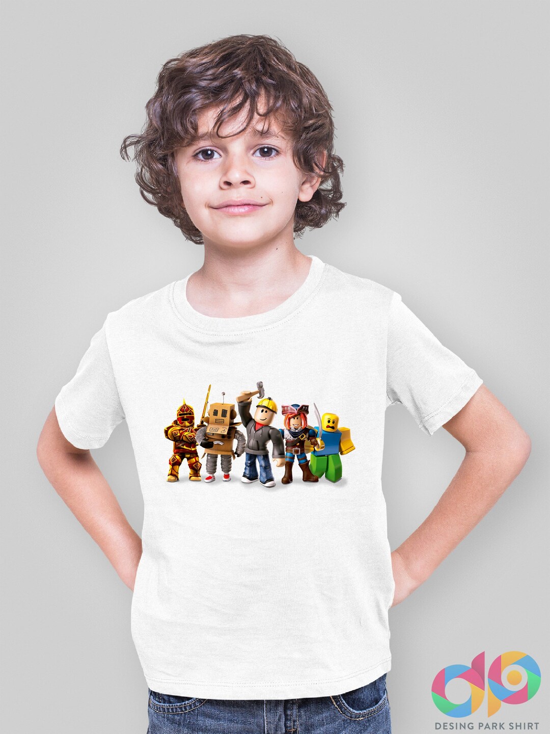Roblox Character Tshirt Roblox Birthday Shirt Roblox Boy Etsy