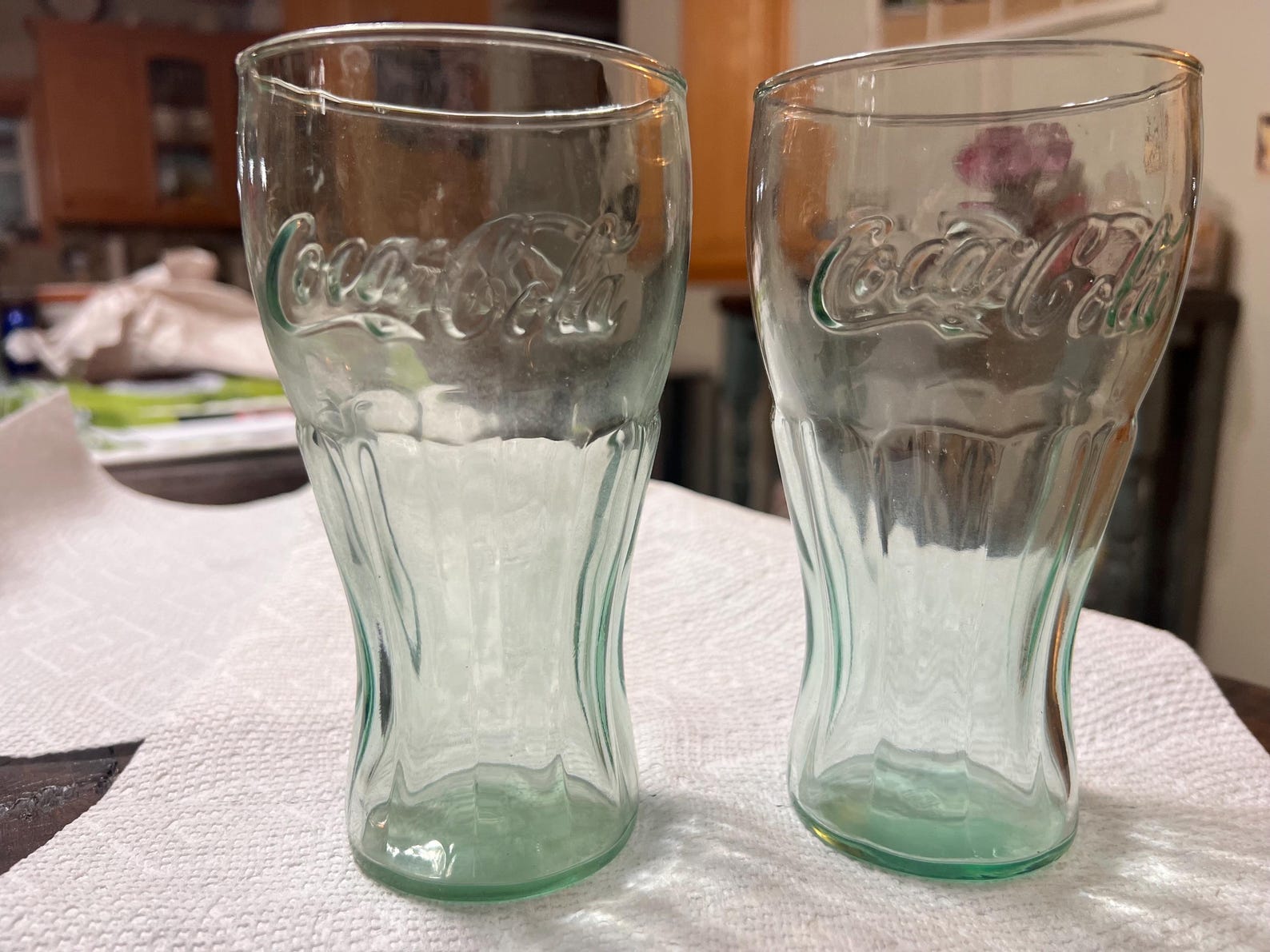 Vintage Coke / Coca-cola Glasses / Cups / Drinking / Antique - Etsy