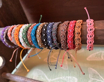 Adjustable Macrame bracelet