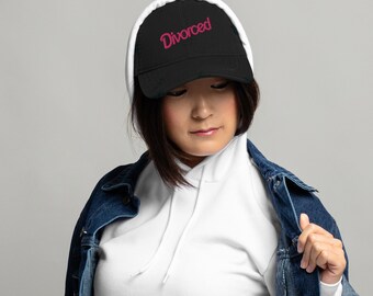 Sombrero de divorciado, sombrero de celebración de divorcio, sombrero de papá divorciado y angustiado, regalo de divorcio inspirado en una muñeca, ideas de regalos de divorcio, sombrero de fiesta de divorcio
