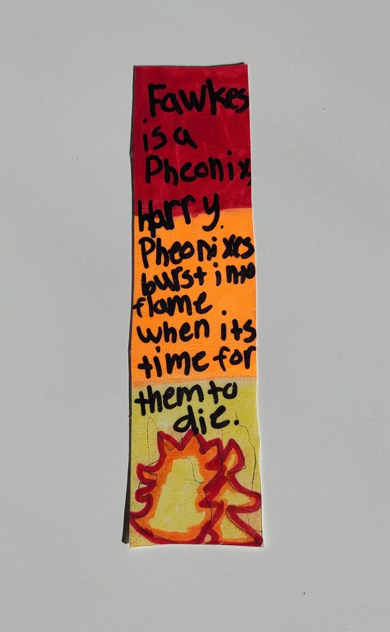 Custom & Personalized Bookmarks Made by a Kid Etsy