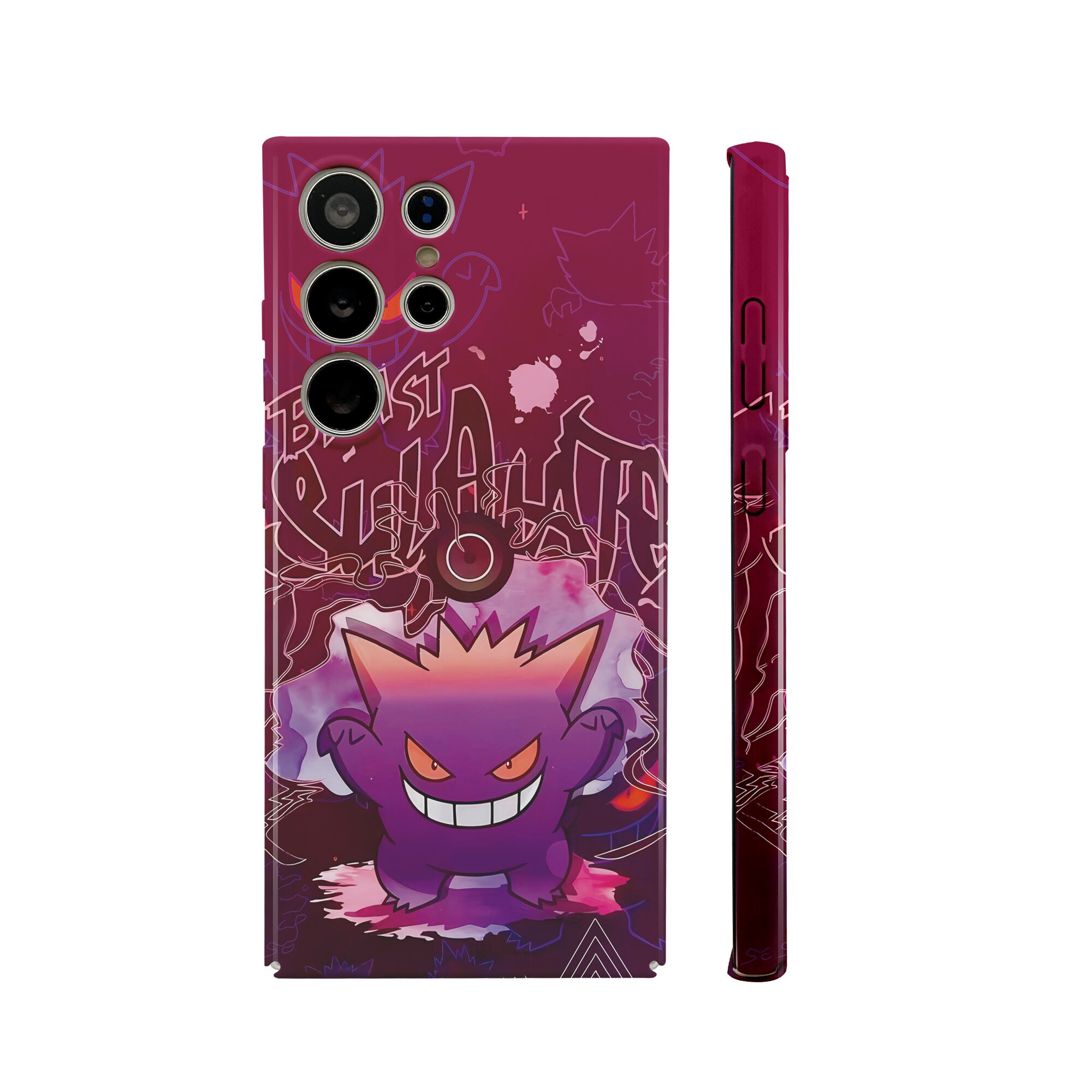 Coque IPhone Anime Warrior Design - Pour IPhone 11 à 15 Pro Max, XS, SE - Transparente TPU