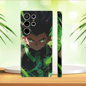 Cute Anime Phone Case for Samsung S21 S22 S23 S24 Ultra S20FE & iPhone 15 14 13 12 11 Pro Max Mini 6 7 8 Plus XR XS Cover Coque