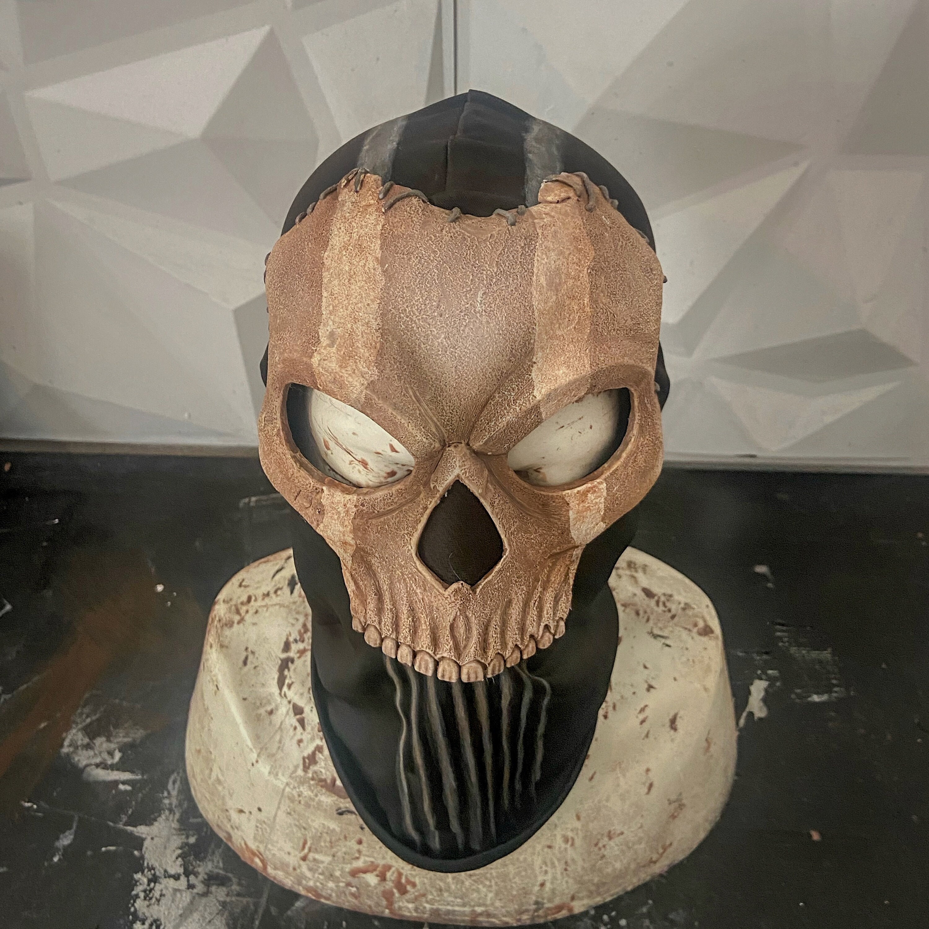  greitenty Cod Ghost Mask MW2 Skull Skeleton Latex Full