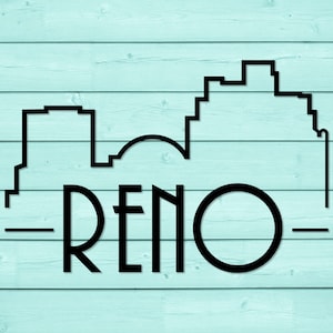 Simple Reno Skyline Svg Bundle