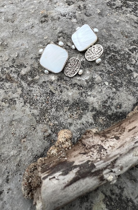 Orecchini Borchie A Doppia Usura Perle In Argento Sterling Donne Da 1,52 € | DHgate - Foto 2