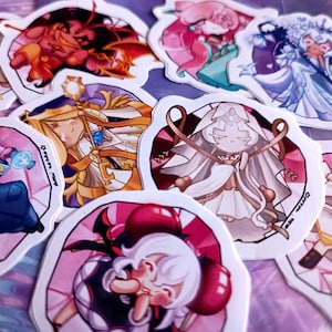 Stickers voor koekjesuitloop