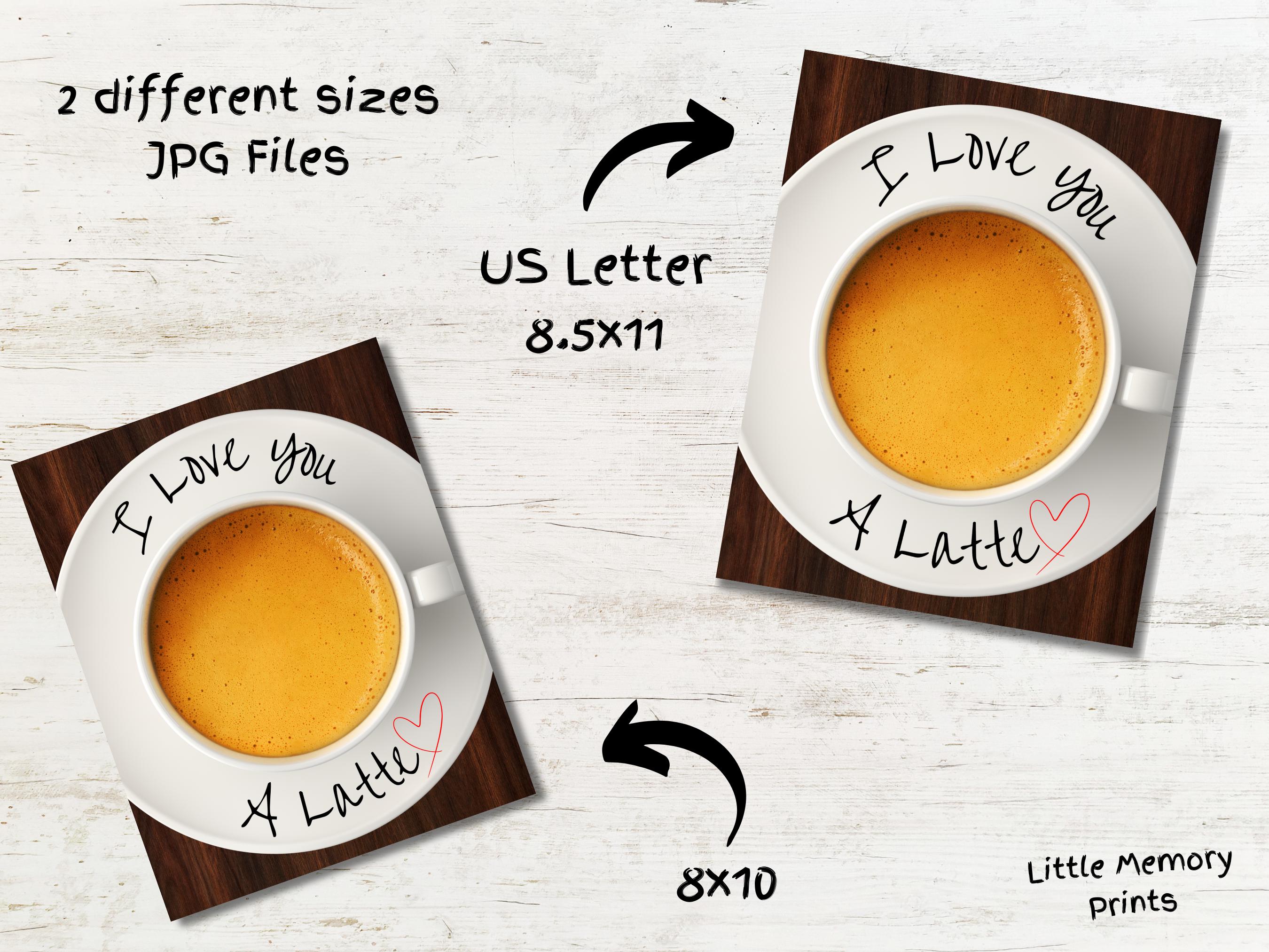 I Love You a Latte Baby Footprint Craft - Toddler Coffee Handprint