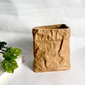 Harvey Paper Bag Ceramic - Etsy