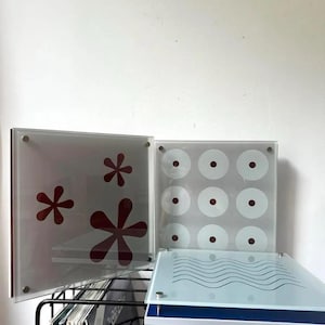 Vintage Retired Set of 3 1990s 12”x 12” IKEA OF SWEDEN “gassa