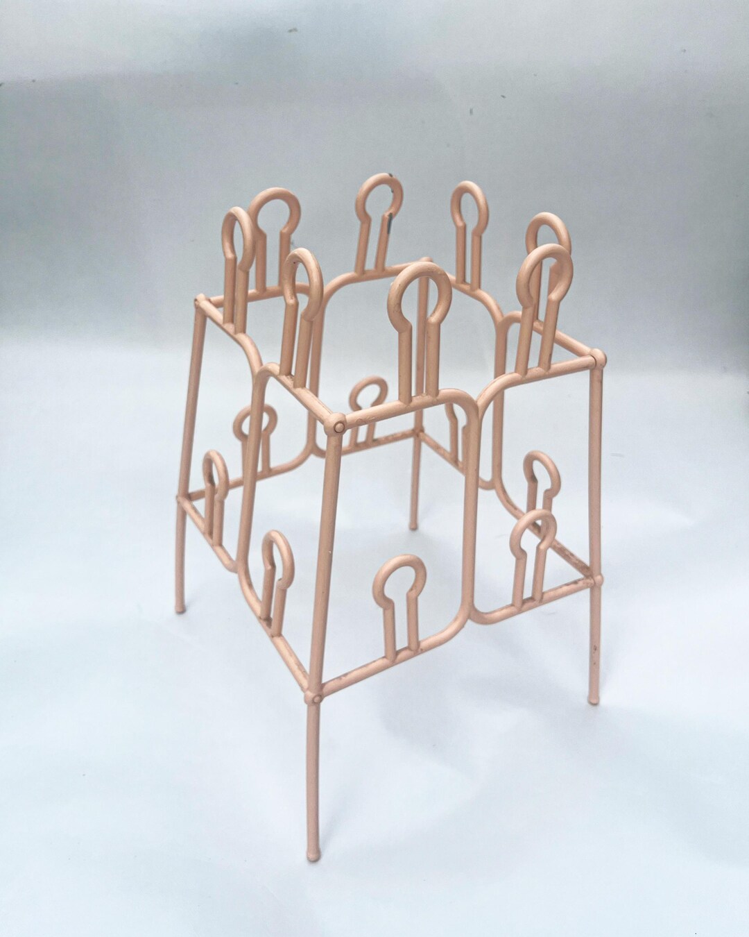 Yaffa 80s Plastic Shoe Rack Retro 1980s Baseline + Pink + Plastic + 8 ...