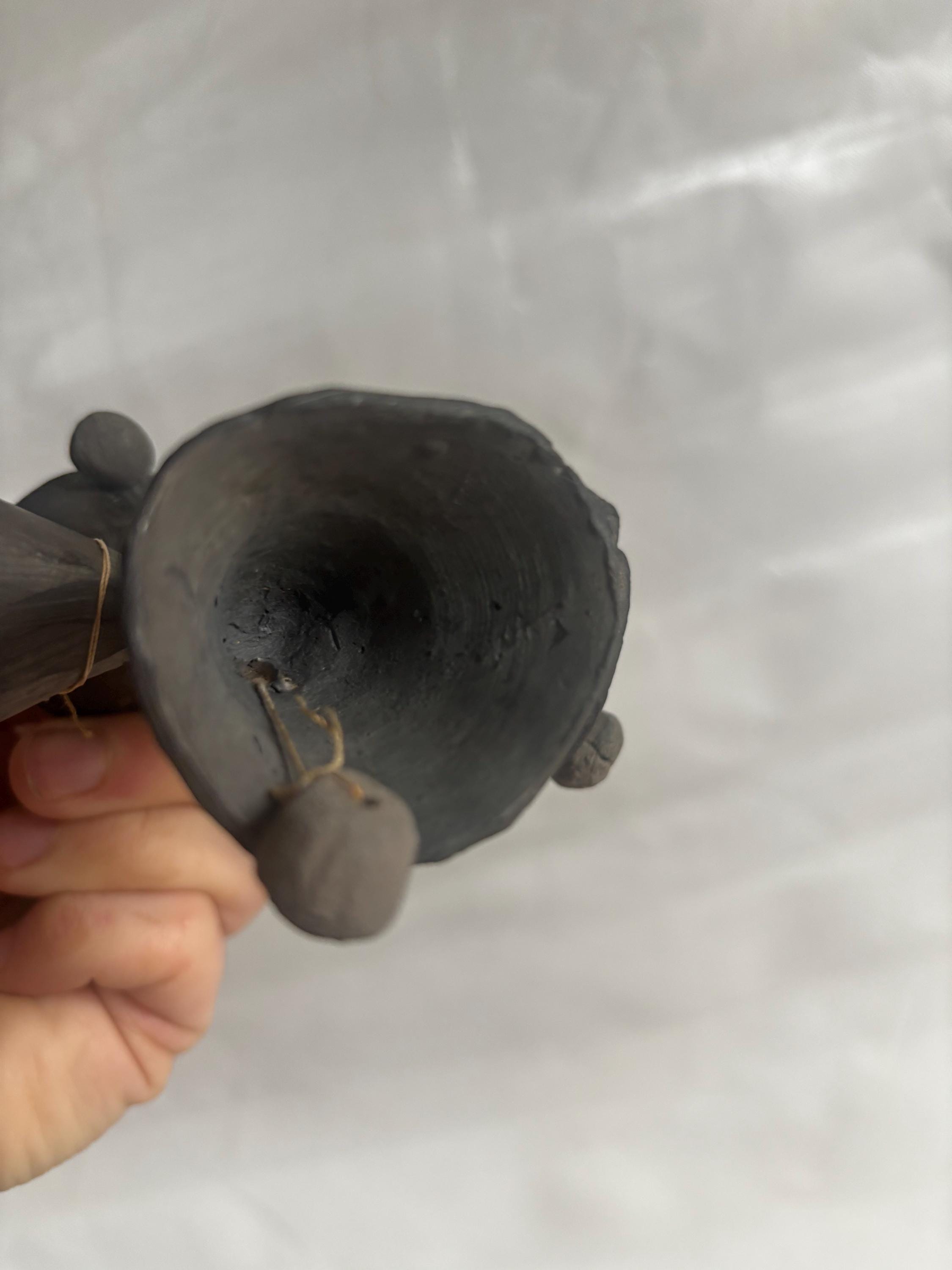 Vintage Eames Case Study House Doorbell - 4 Sided Mexican Ceramic
