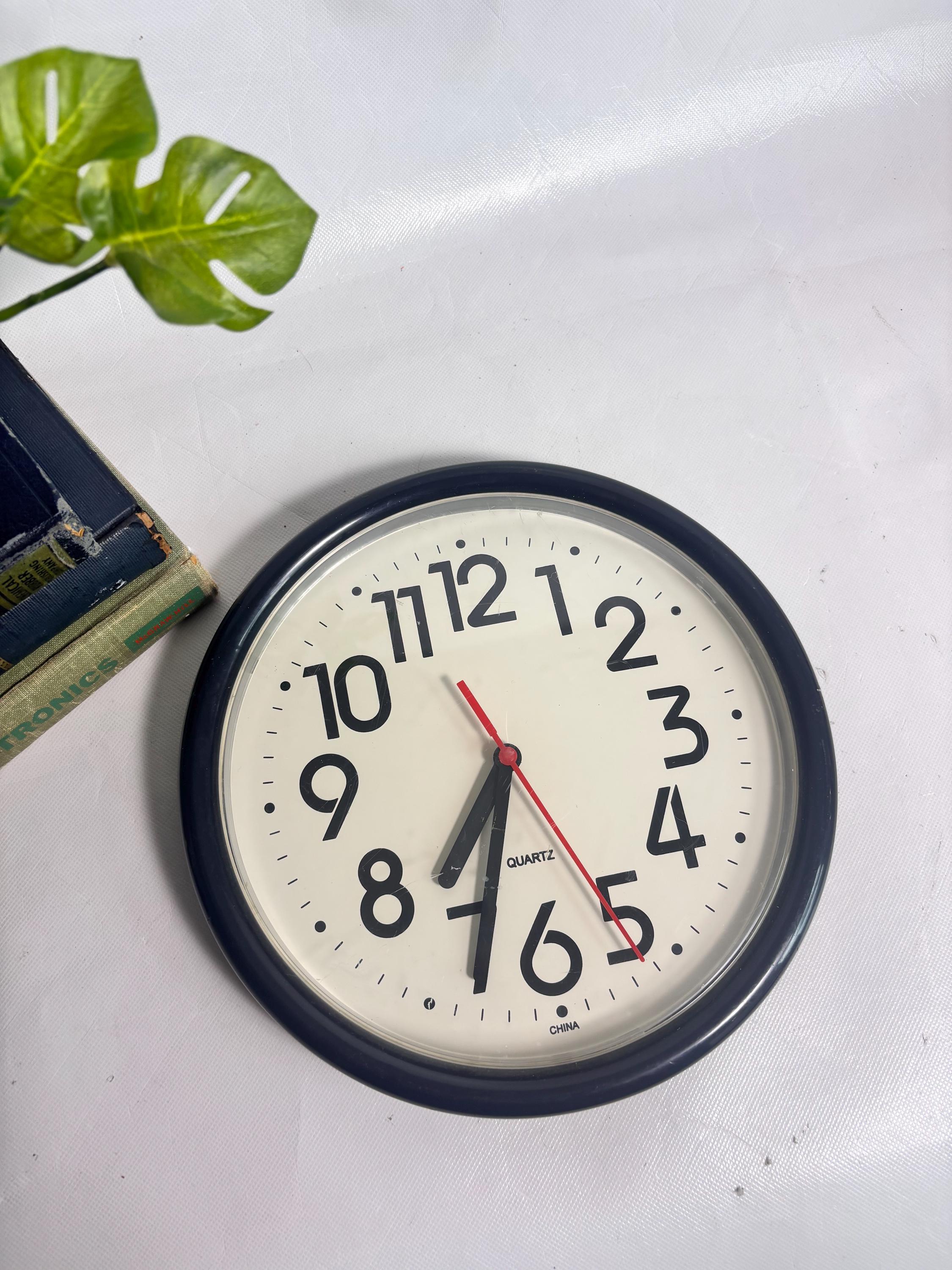 80s Wall Clock - Etsy