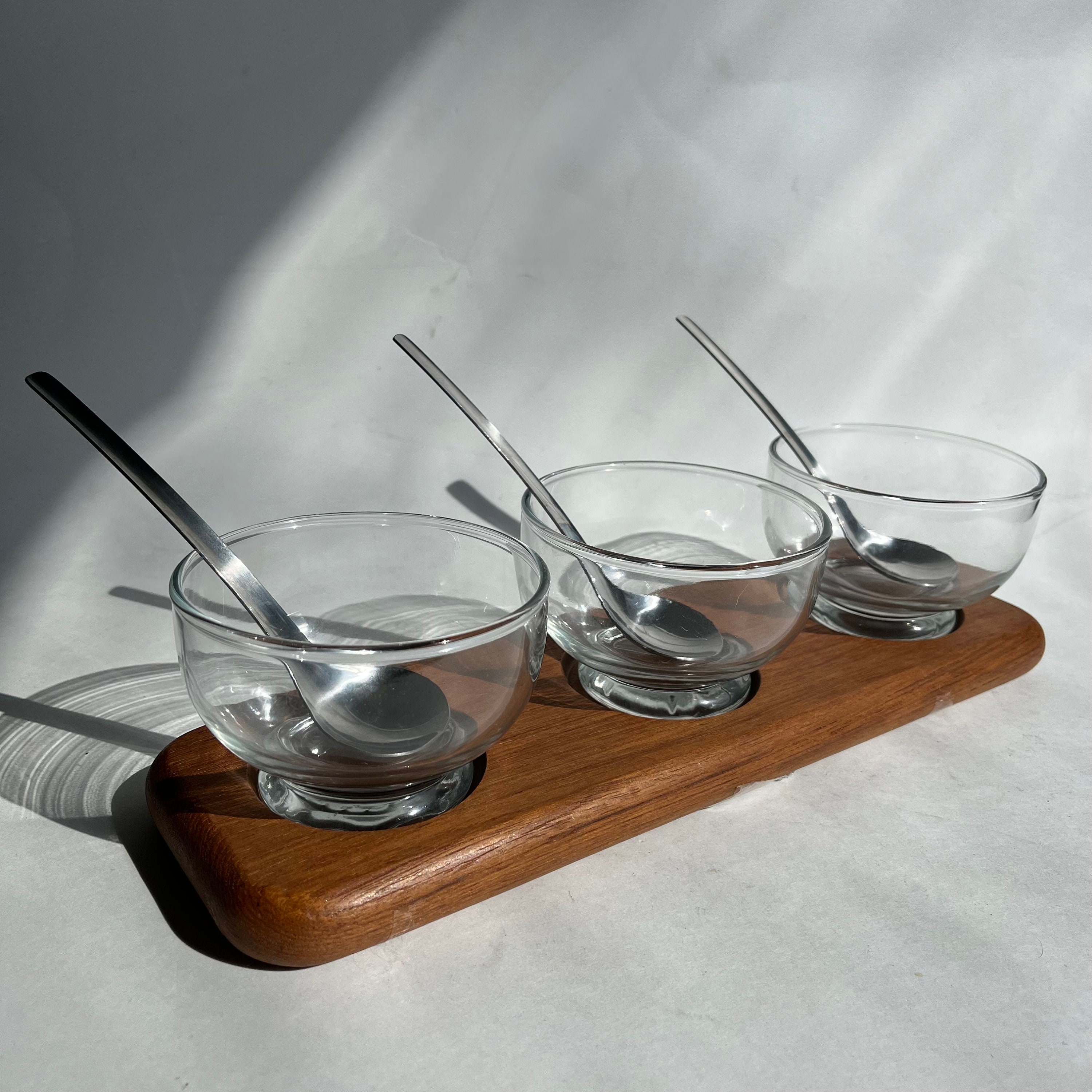 Vintage Hermès Wenge Wood Condiment Set in Box at Vintage Hermès Wenge Wood Condiment Set in Box at
