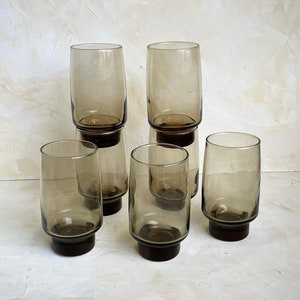 Smoke Set of 2 Champagne Glasses by Joe Colombo Arnolfo di