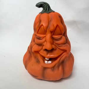 Halloween Night Singing Dancing LED Light Up Jack O Lantern - Vintage Halloween Decor