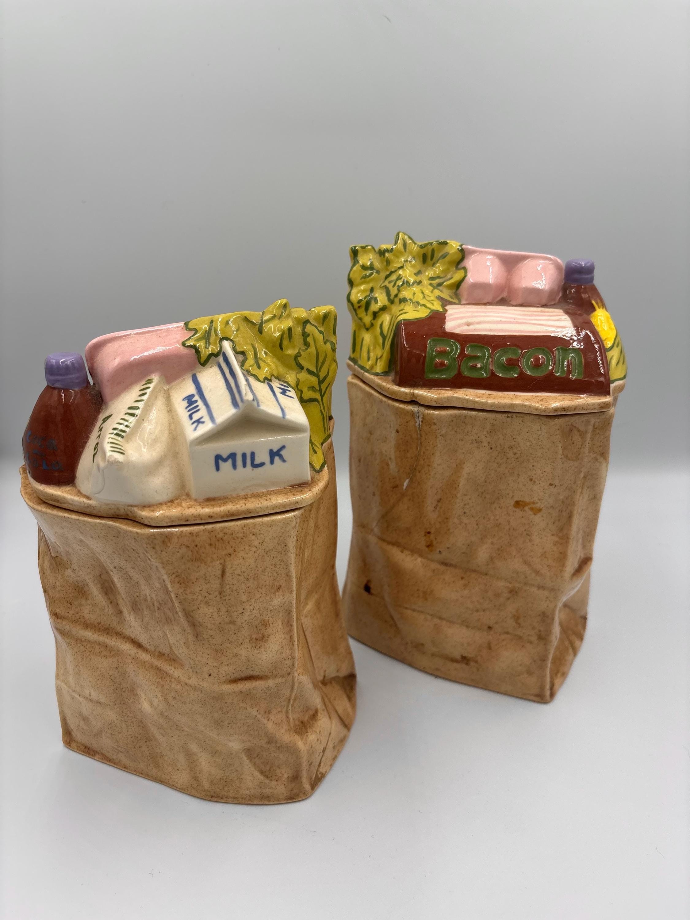 Harvey Craft Paper Bag Vase - Etsy