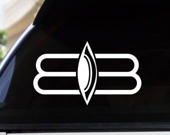 Lord Shiva Tilak Car Decal: Hindu God Forehead Symbol