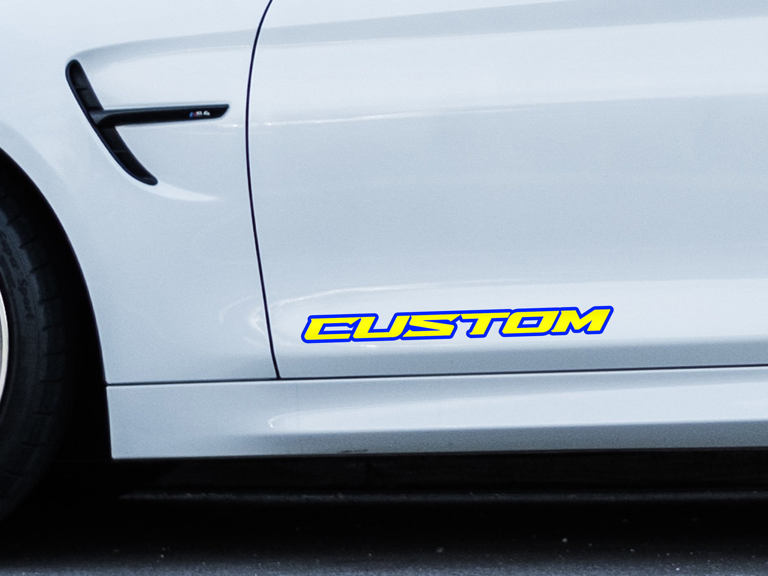 Custom Two-layer Vinyl Decal: Personalized Name Sticker - Etsy