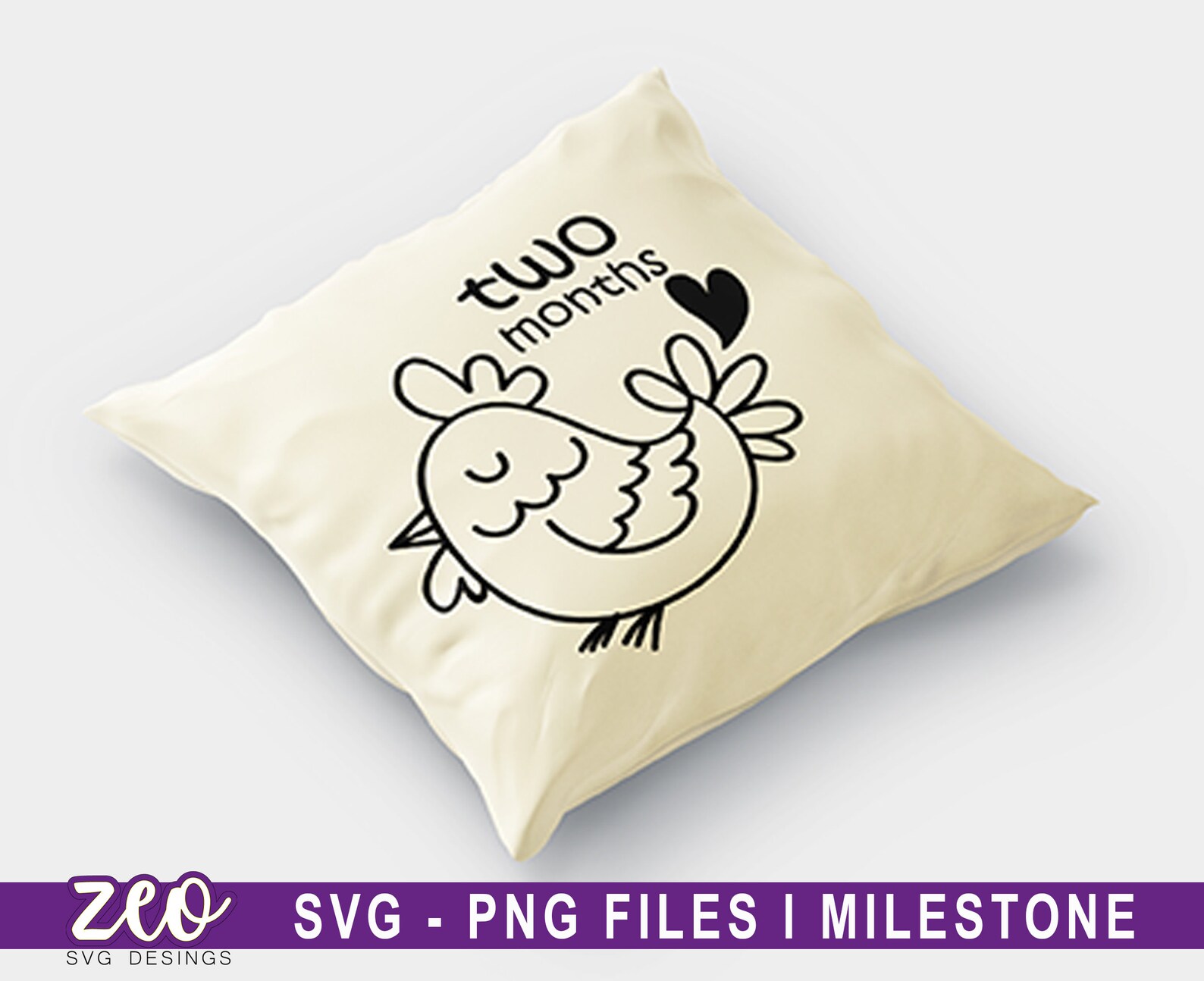 Baby Milestone SVG, Animal Milestone Card, Cutting Animals Cricut Svg