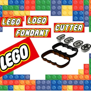 Lego Logo Fondant Cutter