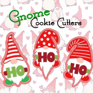 Holiday Gnomes Cookie Cutter Set