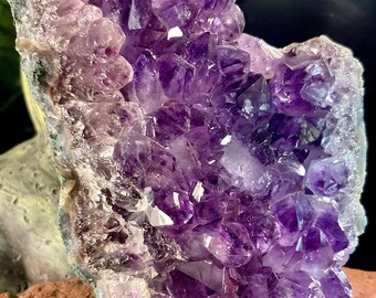 Atemberaubende 1.12kg Amethyst Kristall Gruppe, Amethyst Gruppe - Amethyst Geode - Amethyst Spitze Kristall