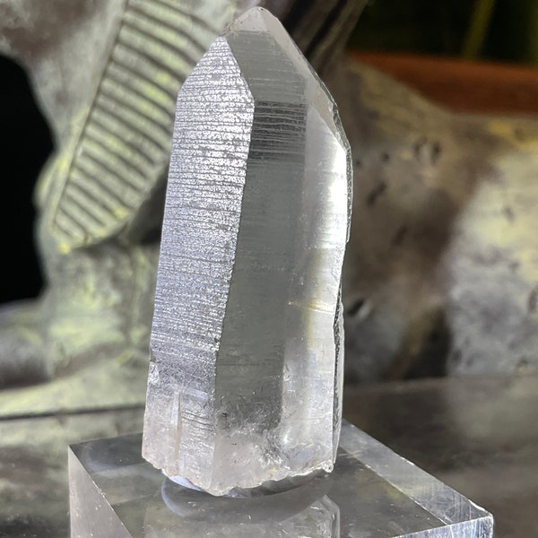 Ancient Lemurian Seed Crystal Pendant-Akashic Keeper-Master Healer-Cosmic Codes-Seed Crystal Lemurian Quartz