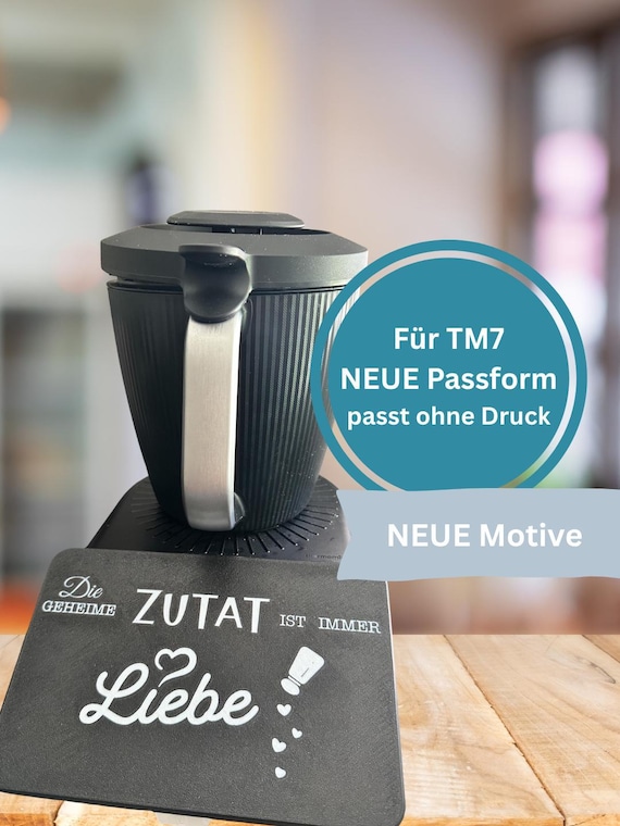 Displayschutz für Thermomix TM7 | Schutzplatte 3D-gedruckt | Thermomixzubehör