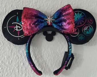 Mickey Mouse Ears Wall Mount | Disney-Inspired Ears Display | Wall Mount for Mouse Ears