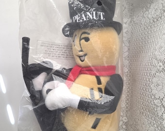 Mr. Peanut Planters Lot of 5 Items Bendy Figure Red Orange Blue