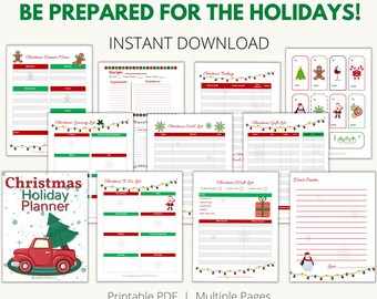 2024 Printable Christmas Planner- Perfect for List Makers!