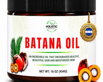 100% Natural Batana Oil from La Mosquitia Honduras 16 oz (454G)- Holistic Depot