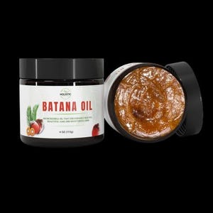 100% Natural Batana Oil from La Mosquitia Honduras 4 Oz (113G)- Holistic Depot