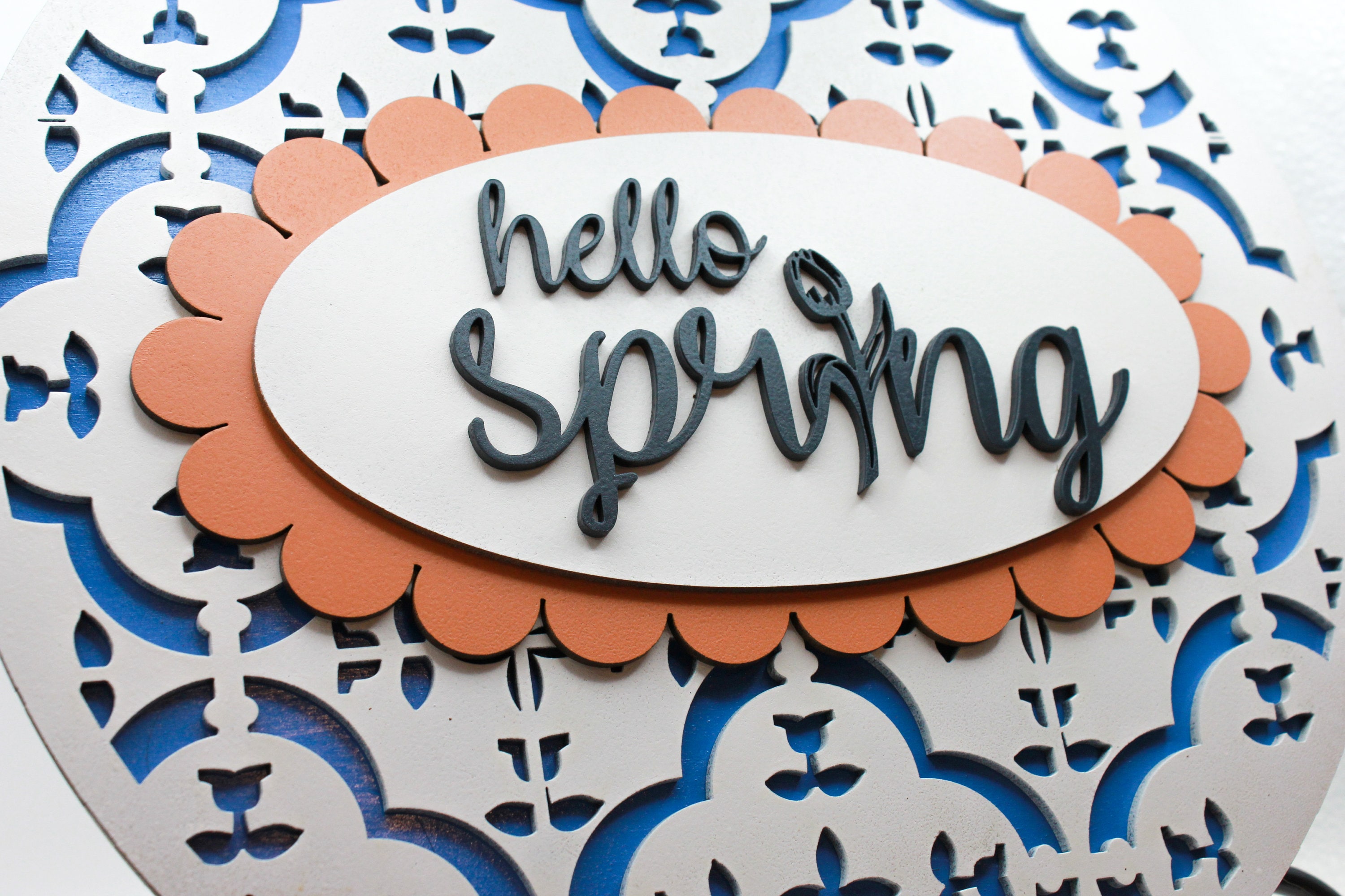 Spring Welcome Sign, Tulip Welcome Sign, Welcome Sign for Front Door ...