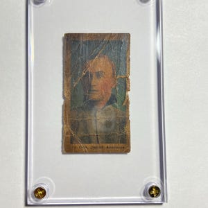 Tyrus &quot;Ty&quot; Raymond Cobb - baseball card - He spent 22 years with the Detroit Tigers and served as the team&#39;s player-manager for the last six