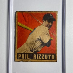 Phil Rizzuto - carta da baseball