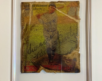 Babe Ruth Yankees card