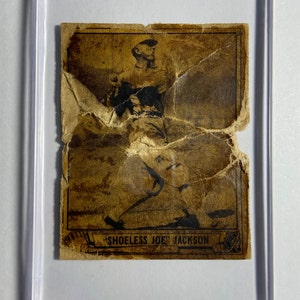 Shoeless Joe Jackson - baseball card