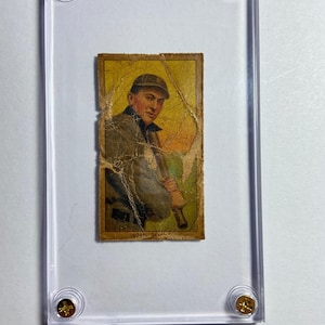 Tyrus &quot;Ty&quot; Raymond Cobb - baseball card - FACT: Three weeks after his mother killed his father Cobb debuted in center for the Detroit Tigers